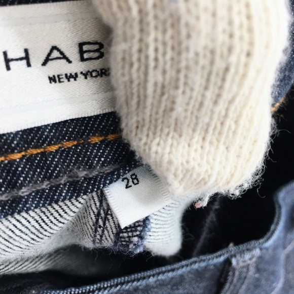 Habitual Women Wide Leg Low Rise Flared Jean Blue Y2K Denim Trouser Sz 28 x 35 - Picture 14 of 15